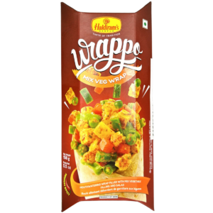 Haldiram's mix veg wrap 150g